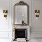 Vevyniel Postmoderne Luxe Empire Cristal Applique Murale