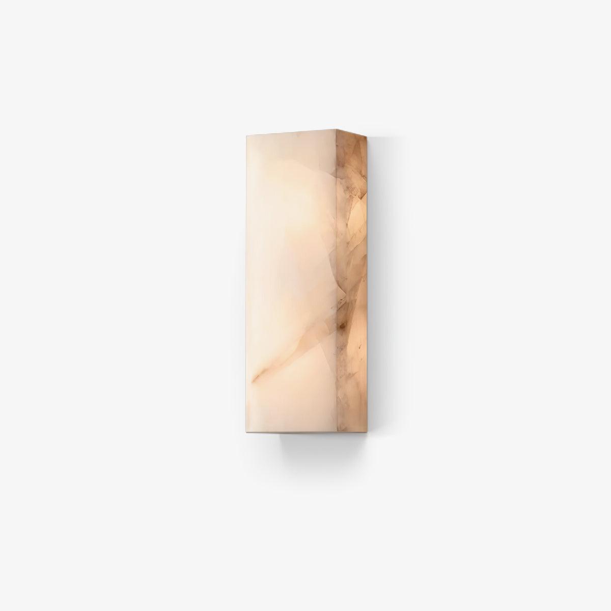 Orvian Applique Murale Extérieure Minimaliste en Albâtre