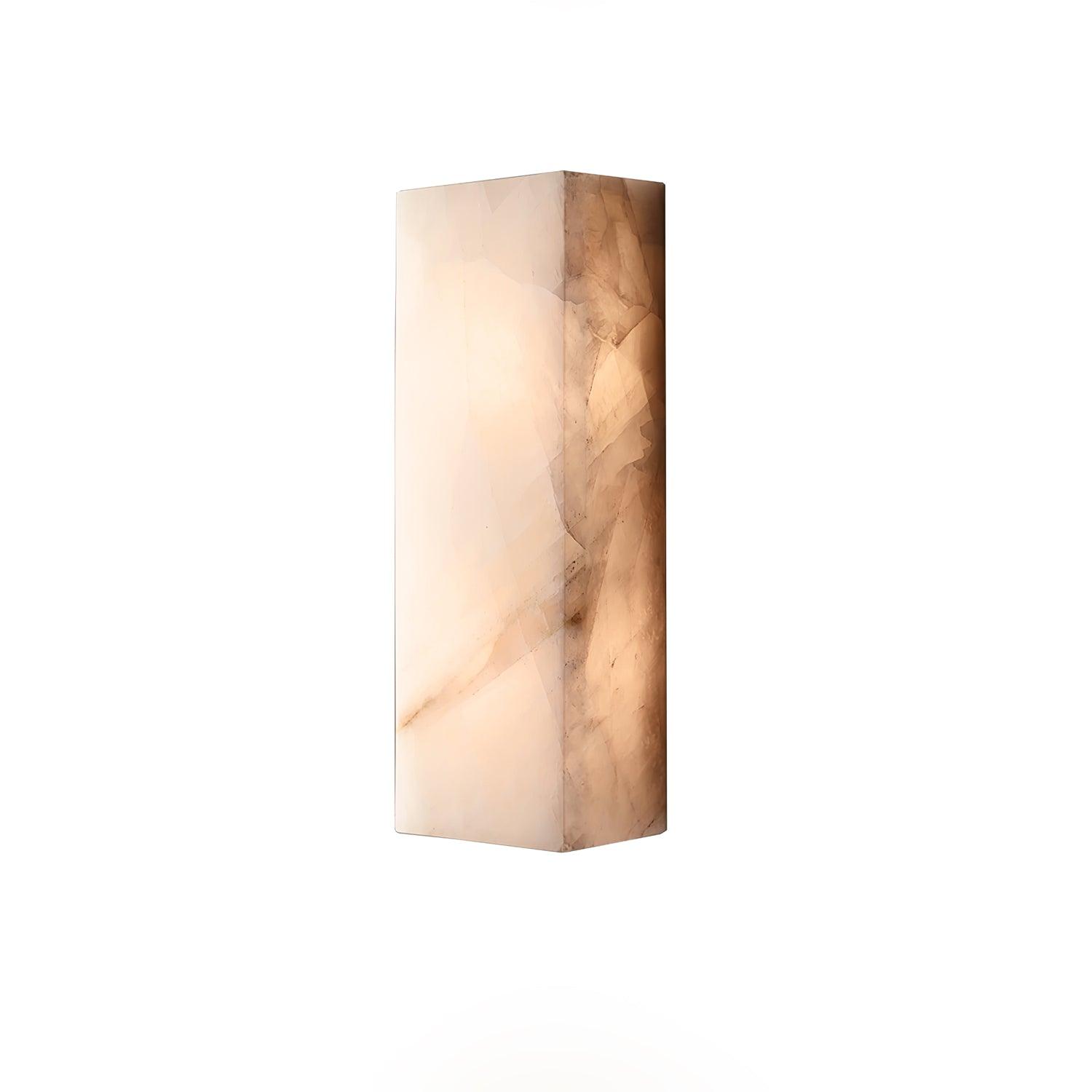 Orvian Applique Murale Extérieure Minimaliste en Albâtre
