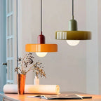 Lustre Bauhaus en Verre Nordique