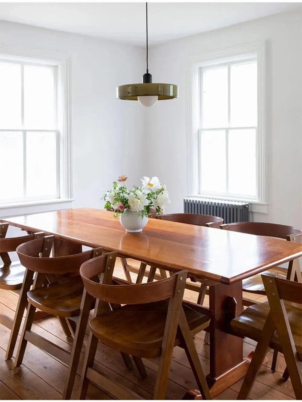 Lustre Bauhaus en Verre Nordique