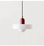 Lustre Bauhaus en Verre Nordique